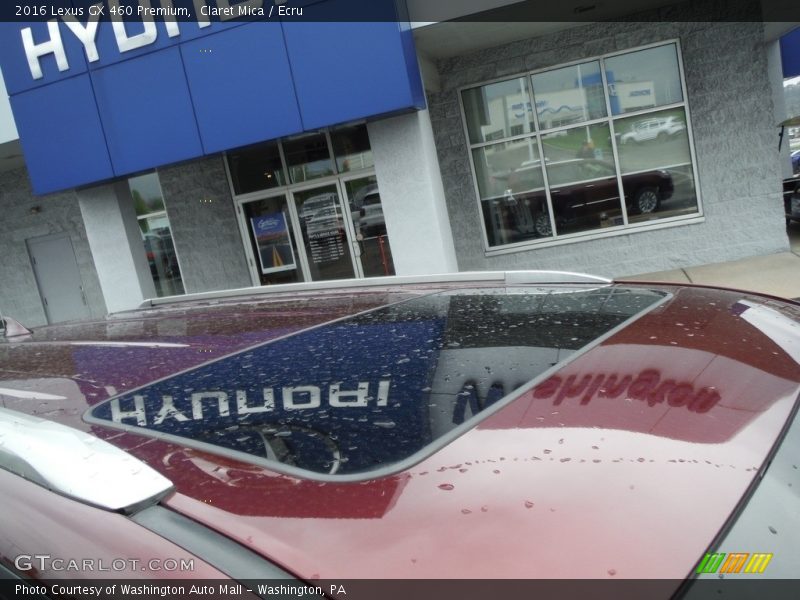 Claret Mica / Ecru 2016 Lexus GX 460 Premium