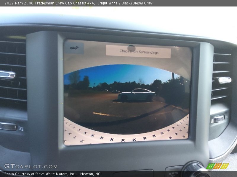 Bright White / Black/Diesel Gray 2022 Ram 2500 Tradesman Crew Cab Chassis 4x4