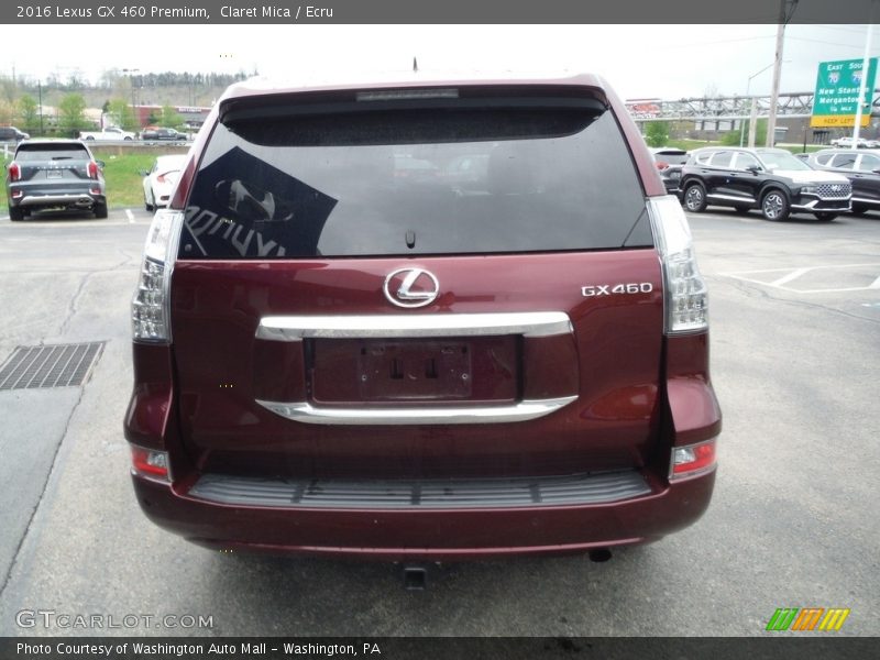Claret Mica / Ecru 2016 Lexus GX 460 Premium