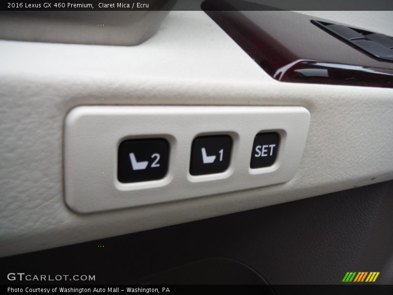 Controls of 2016 GX 460 Premium