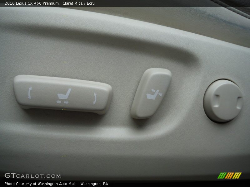 Controls of 2016 GX 460 Premium
