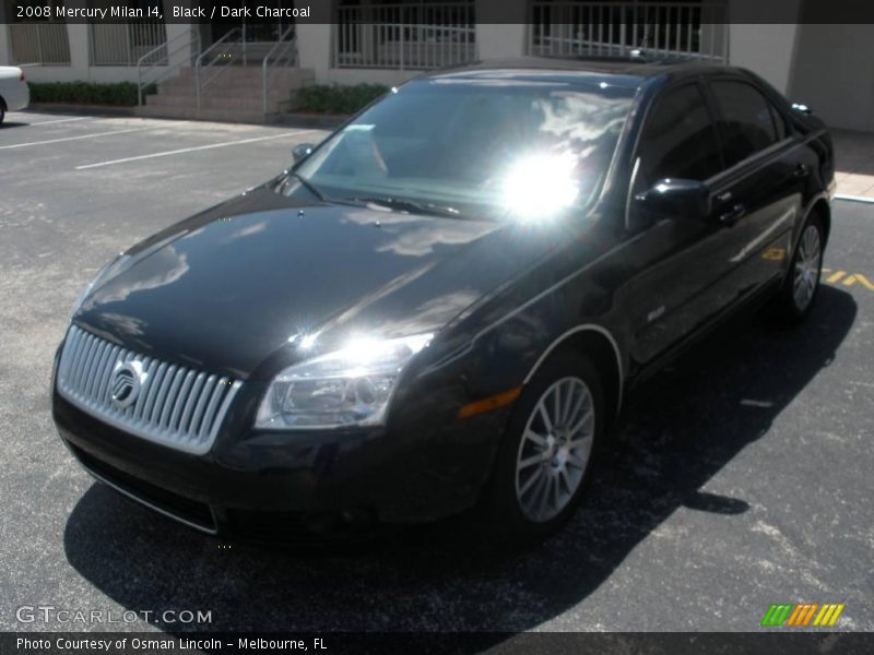 Black / Dark Charcoal 2008 Mercury Milan I4