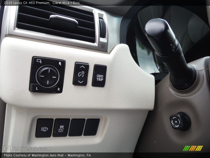 Controls of 2016 GX 460 Premium