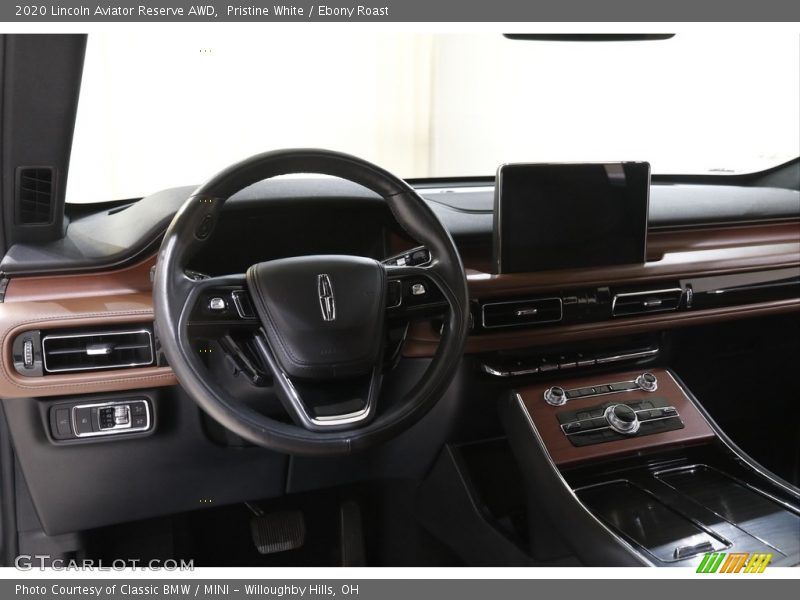 Pristine White / Ebony Roast 2020 Lincoln Aviator Reserve AWD