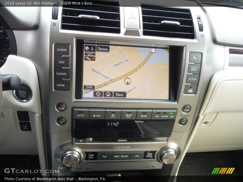 Controls of 2016 GX 460 Premium