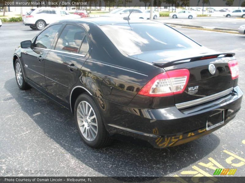 Black / Dark Charcoal 2008 Mercury Milan I4
