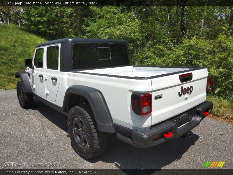 Bright White / Black 2022 Jeep Gladiator Rubicon 4x4