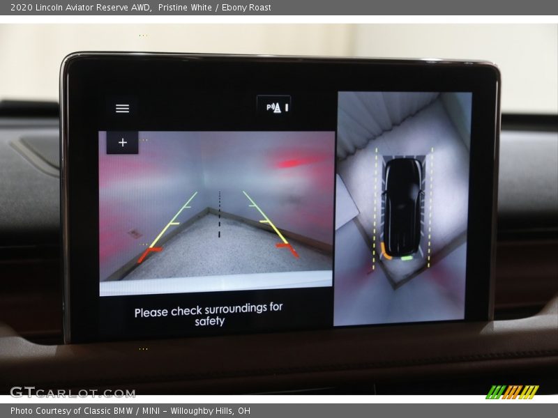 Pristine White / Ebony Roast 2020 Lincoln Aviator Reserve AWD
