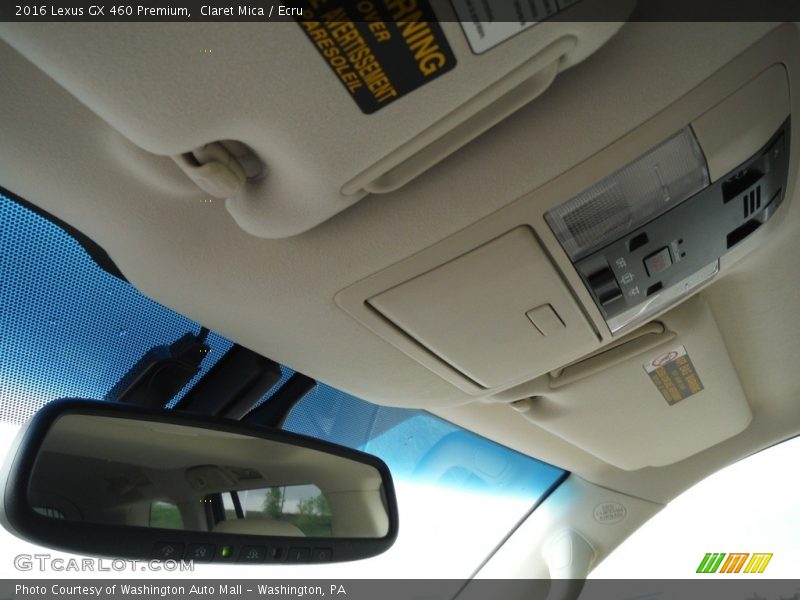 Claret Mica / Ecru 2016 Lexus GX 460 Premium