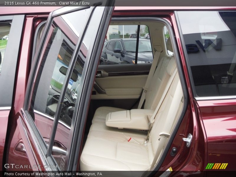 Rear Seat of 2016 GX 460 Premium