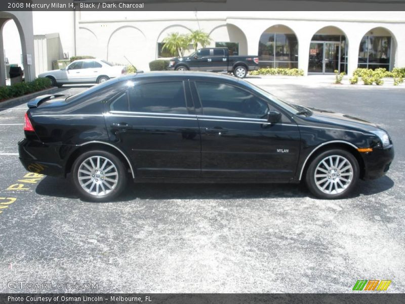 Black / Dark Charcoal 2008 Mercury Milan I4