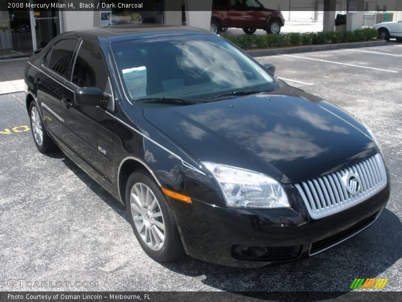 Black / Dark Charcoal 2008 Mercury Milan I4