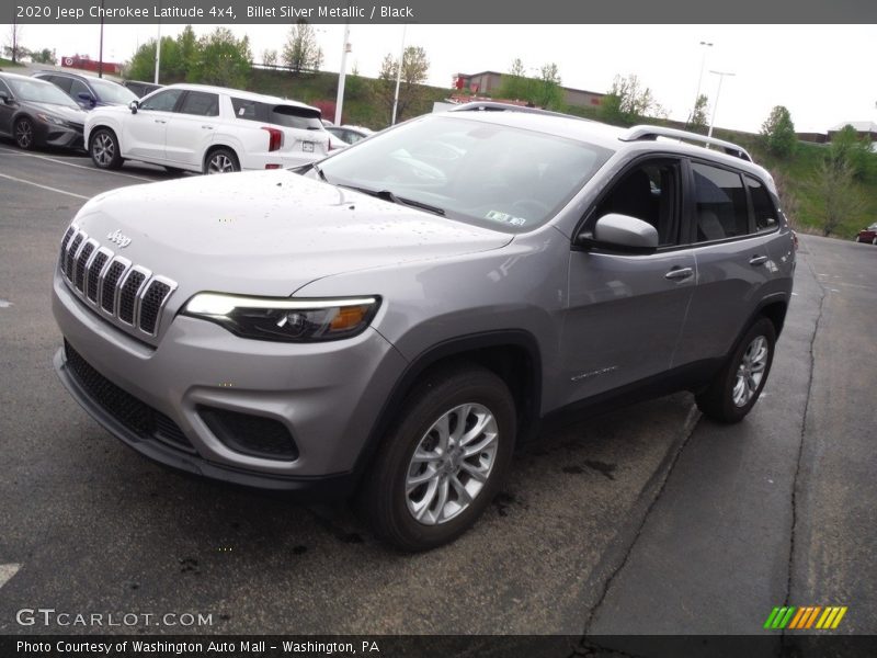 Billet Silver Metallic / Black 2020 Jeep Cherokee Latitude 4x4