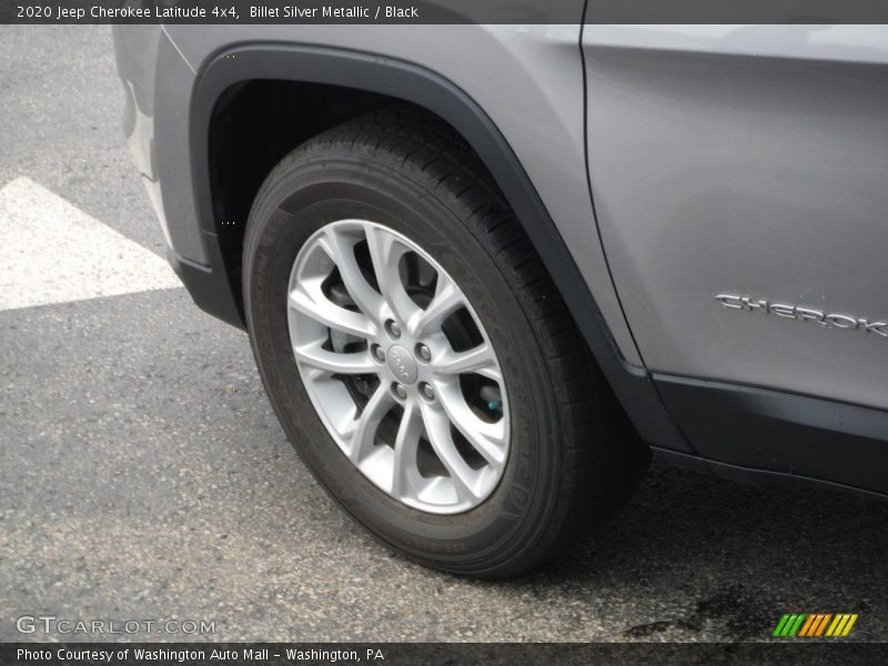 Billet Silver Metallic / Black 2020 Jeep Cherokee Latitude 4x4