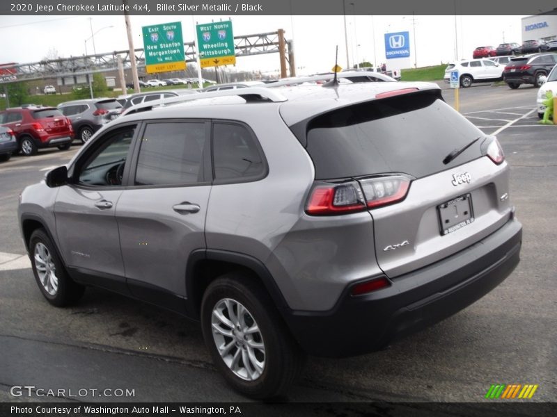 Billet Silver Metallic / Black 2020 Jeep Cherokee Latitude 4x4