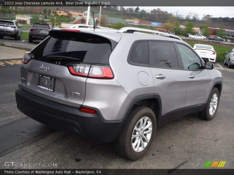 Billet Silver Metallic / Black 2020 Jeep Cherokee Latitude 4x4