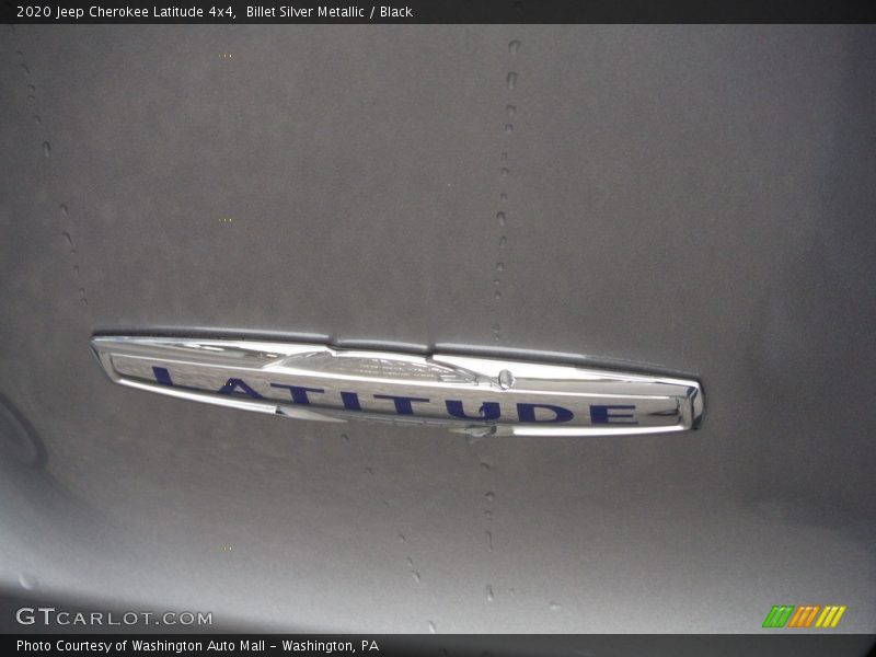 Billet Silver Metallic / Black 2020 Jeep Cherokee Latitude 4x4