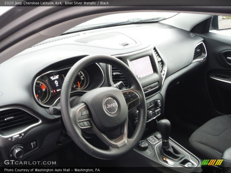 Billet Silver Metallic / Black 2020 Jeep Cherokee Latitude 4x4