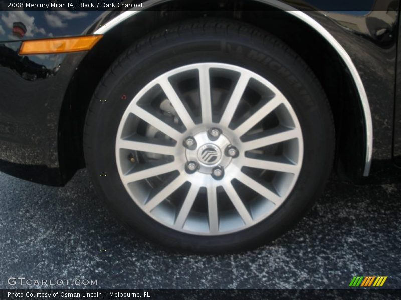 Black / Dark Charcoal 2008 Mercury Milan I4