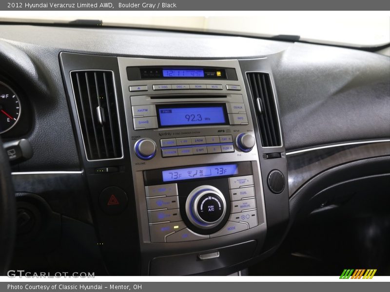 Boulder Gray / Black 2012 Hyundai Veracruz Limited AWD