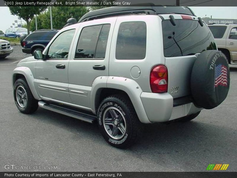 Bright Silver Metallic / Dark Slate Gray 2003 Jeep Liberty Renegade 4x4