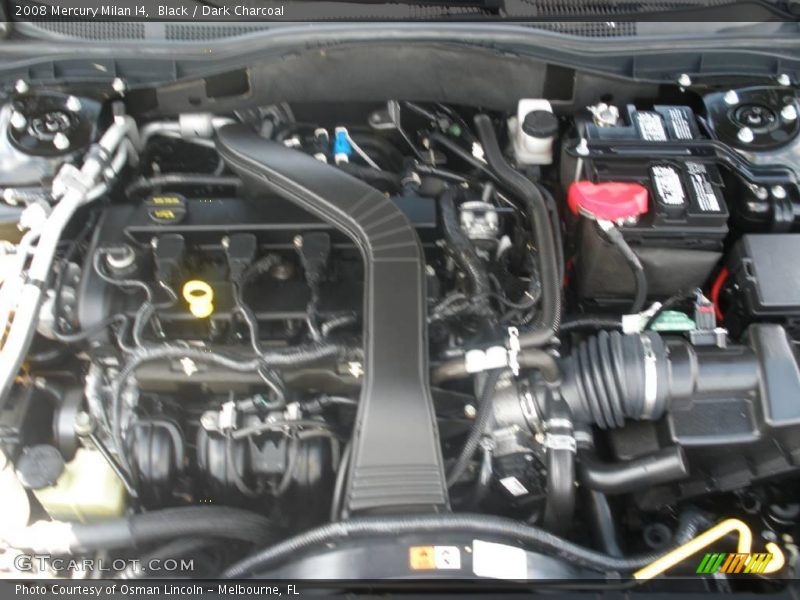 Black / Dark Charcoal 2008 Mercury Milan I4