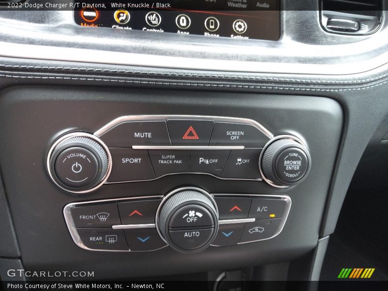 Controls of 2022 Charger R/T Daytona
