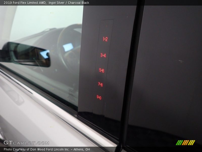 Ingot Silver / Charcoal Black 2019 Ford Flex Limited AWD