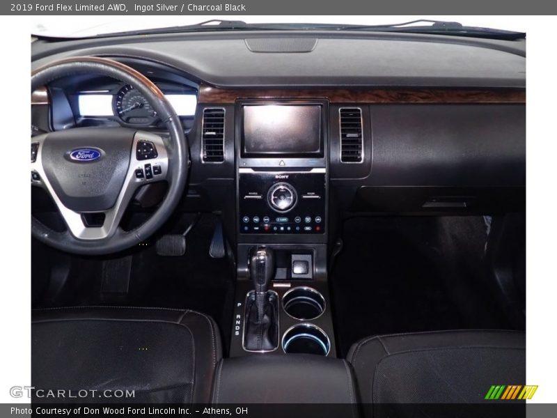 Ingot Silver / Charcoal Black 2019 Ford Flex Limited AWD