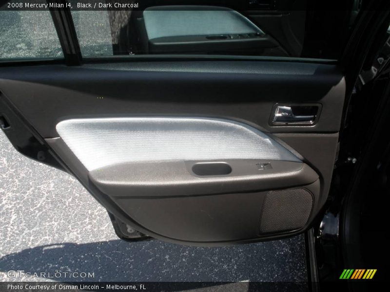 Black / Dark Charcoal 2008 Mercury Milan I4
