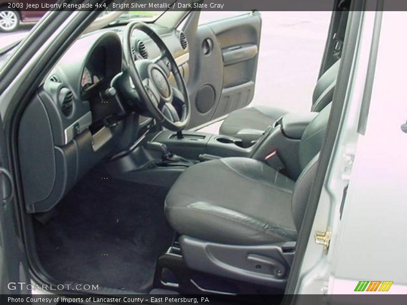 Bright Silver Metallic / Dark Slate Gray 2003 Jeep Liberty Renegade 4x4