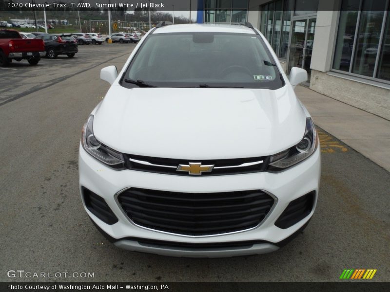 Summit White / Jet Black 2020 Chevrolet Trax LT AWD