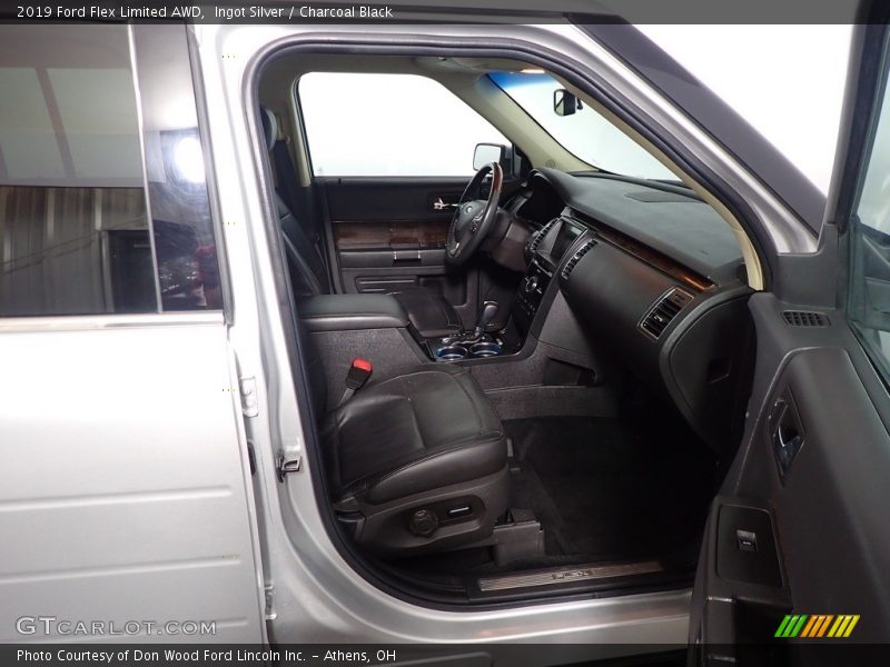 Ingot Silver / Charcoal Black 2019 Ford Flex Limited AWD