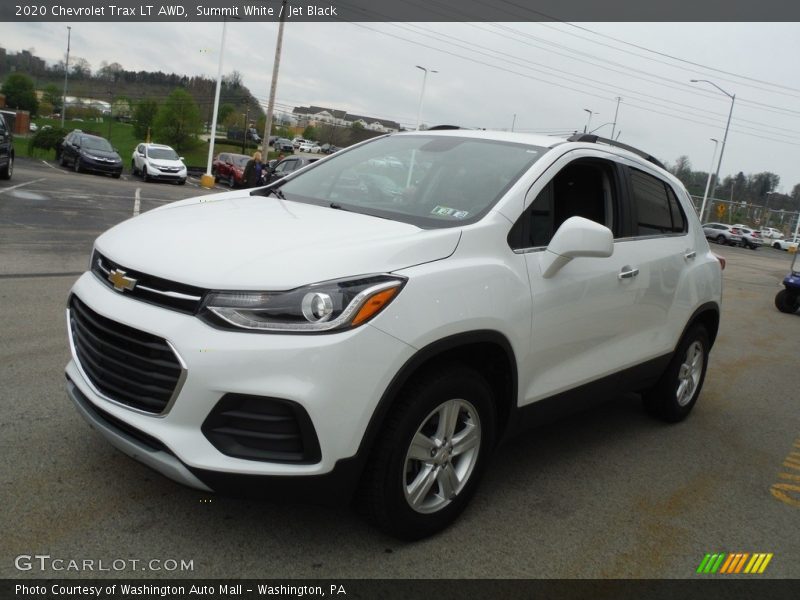 Summit White / Jet Black 2020 Chevrolet Trax LT AWD