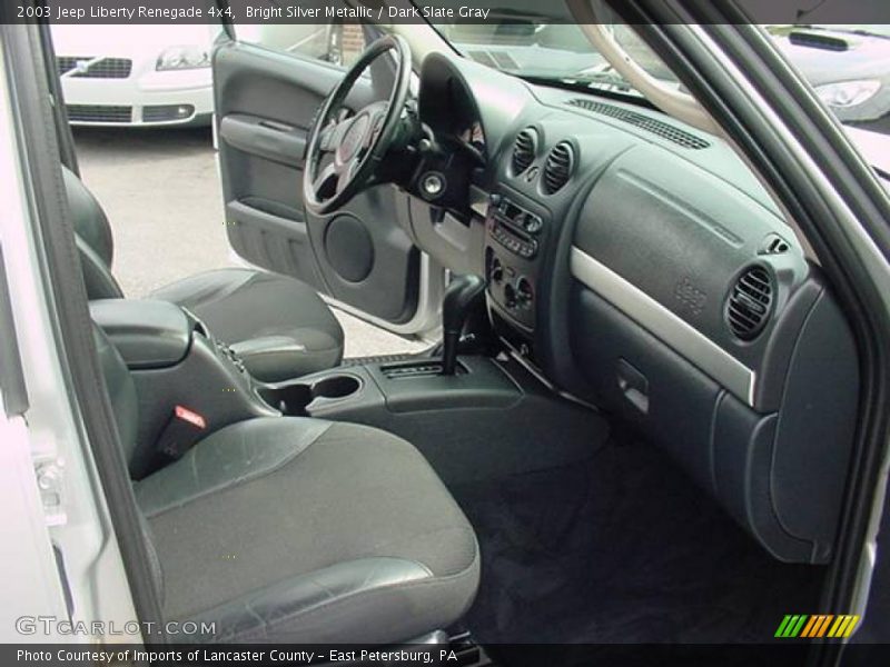Bright Silver Metallic / Dark Slate Gray 2003 Jeep Liberty Renegade 4x4