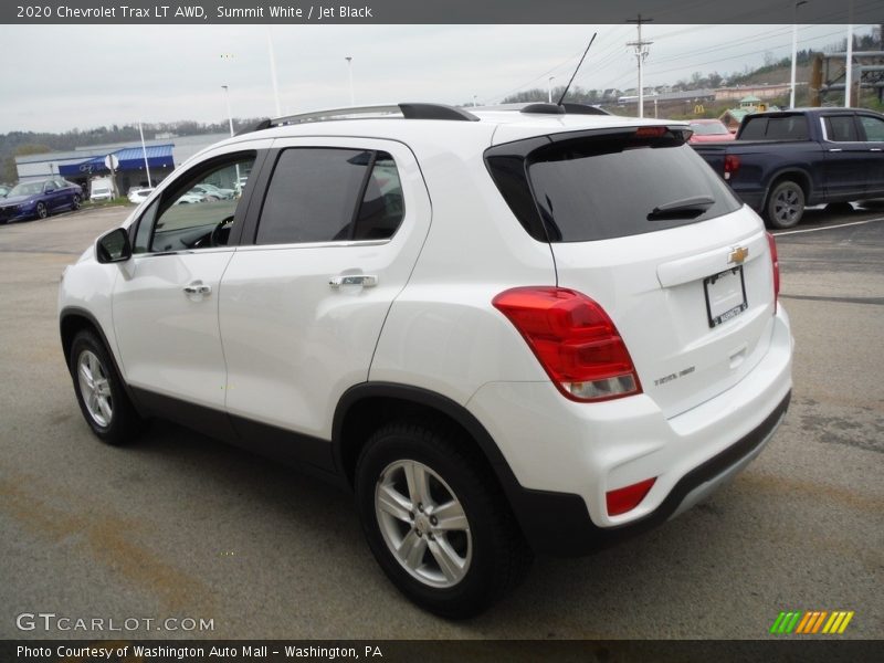 Summit White / Jet Black 2020 Chevrolet Trax LT AWD