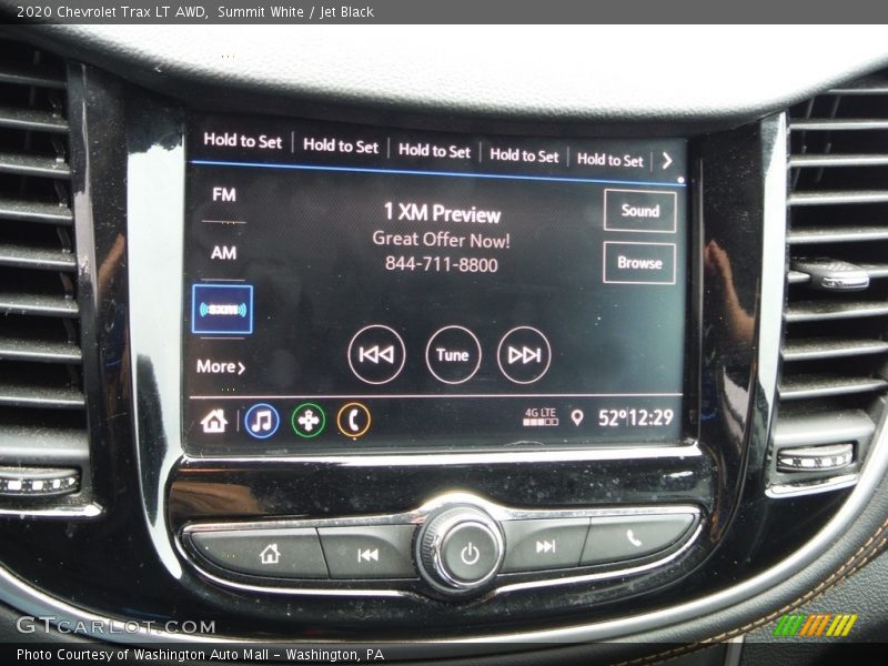Summit White / Jet Black 2020 Chevrolet Trax LT AWD