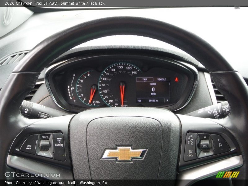 Summit White / Jet Black 2020 Chevrolet Trax LT AWD