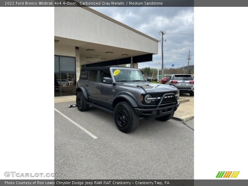  2022 Bronco Wildtrak 4x4 4-Door Carbonized Gray Metallic