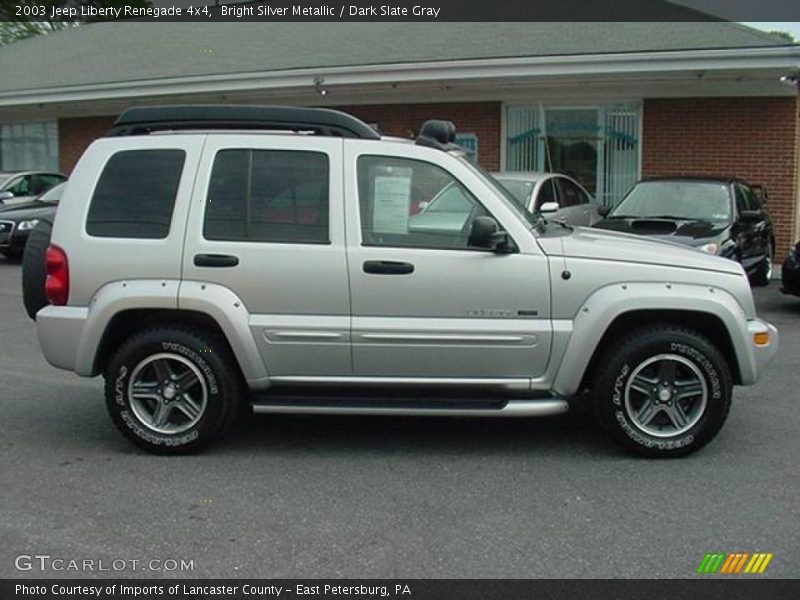 Bright Silver Metallic / Dark Slate Gray 2003 Jeep Liberty Renegade 4x4
