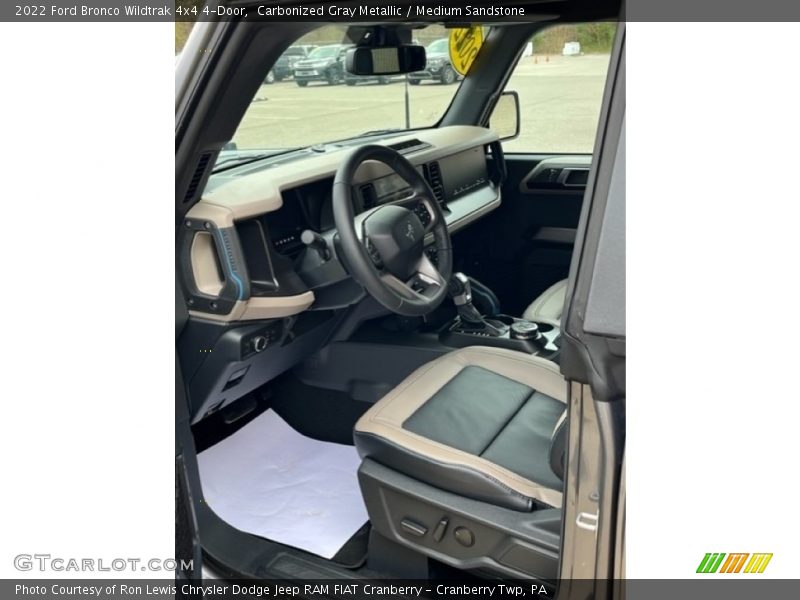  2022 Bronco Wildtrak 4x4 4-Door Medium Sandstone Interior