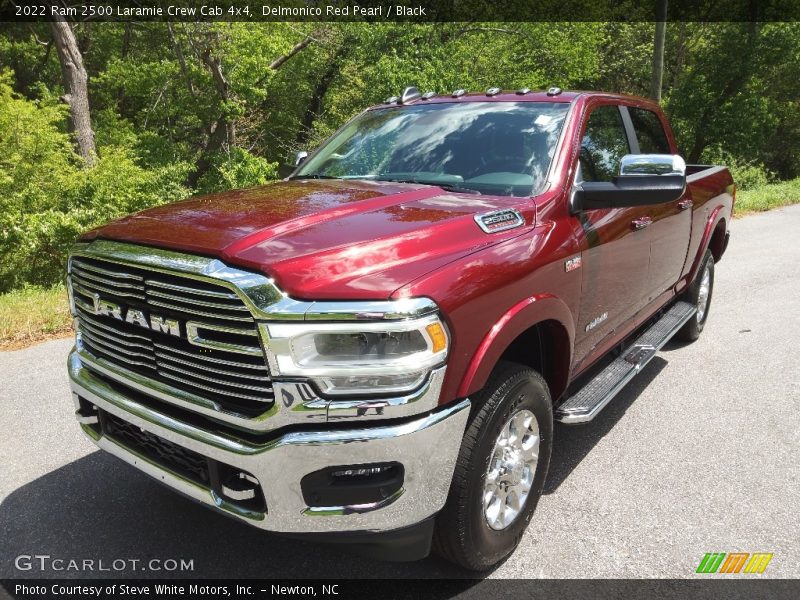 Delmonico Red Pearl / Black 2022 Ram 2500 Laramie Crew Cab 4x4
