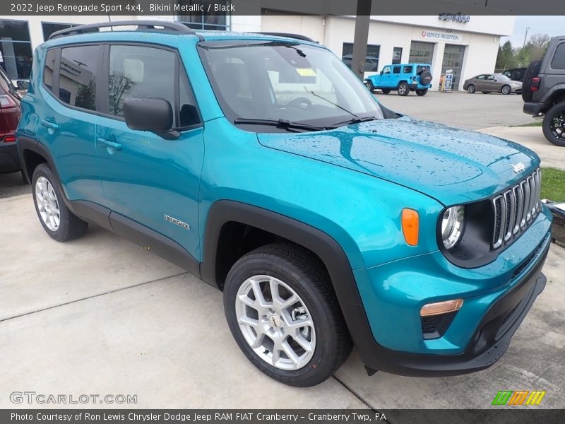 Bikini Metallic / Black 2022 Jeep Renegade Sport 4x4