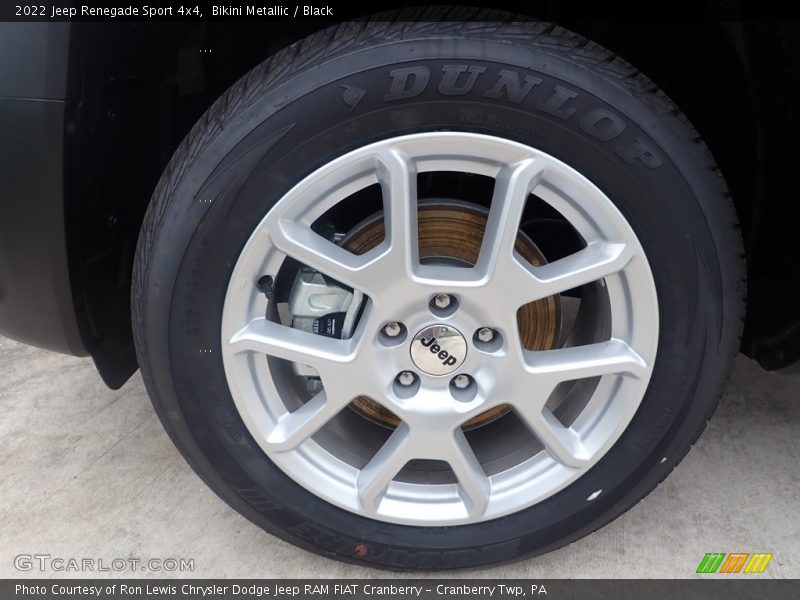 Bikini Metallic / Black 2022 Jeep Renegade Sport 4x4