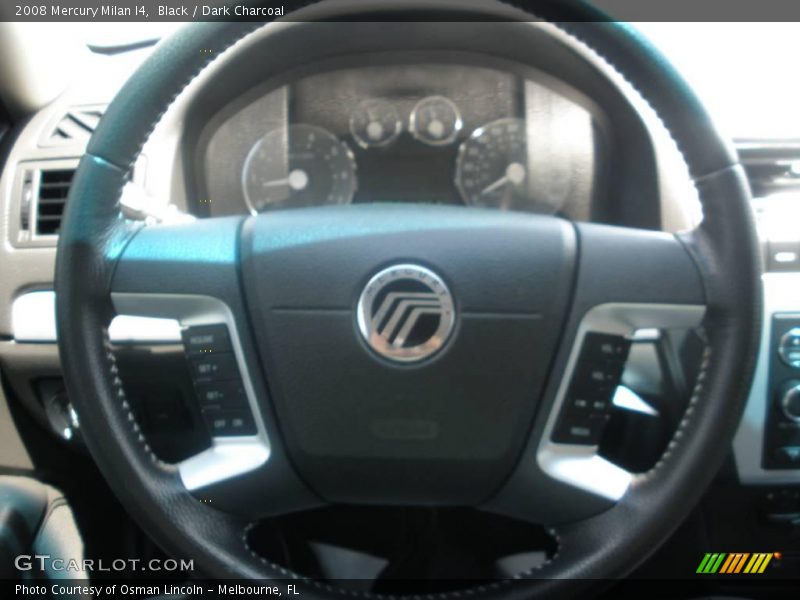Black / Dark Charcoal 2008 Mercury Milan I4