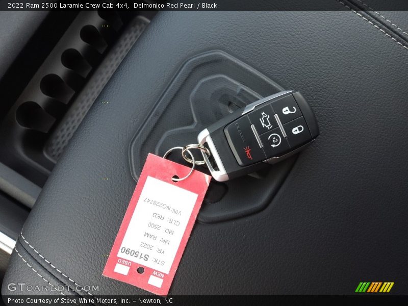 Delmonico Red Pearl / Black 2022 Ram 2500 Laramie Crew Cab 4x4