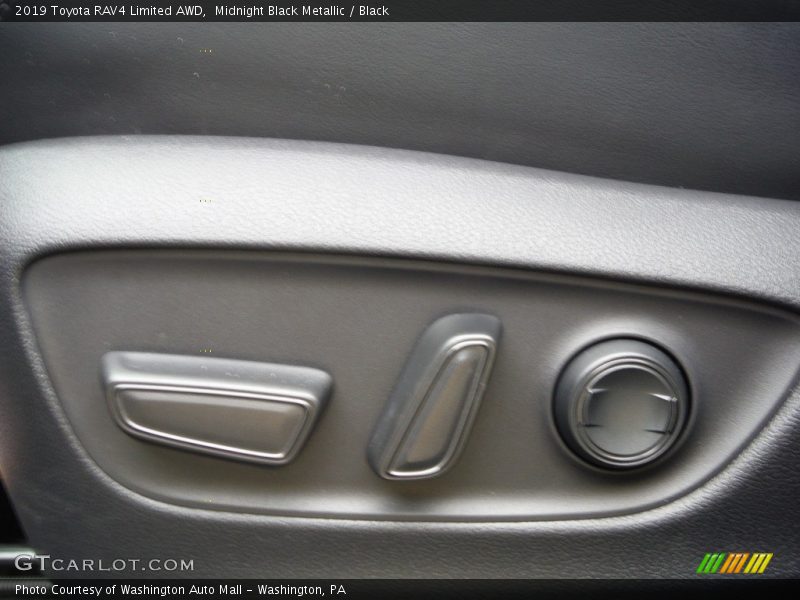 Midnight Black Metallic / Black 2019 Toyota RAV4 Limited AWD