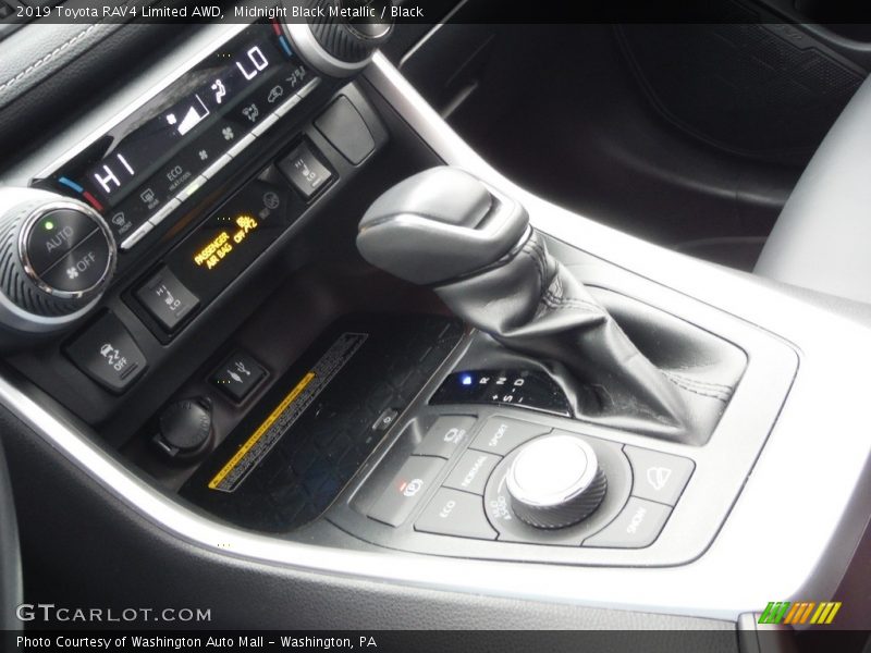 Midnight Black Metallic / Black 2019 Toyota RAV4 Limited AWD
