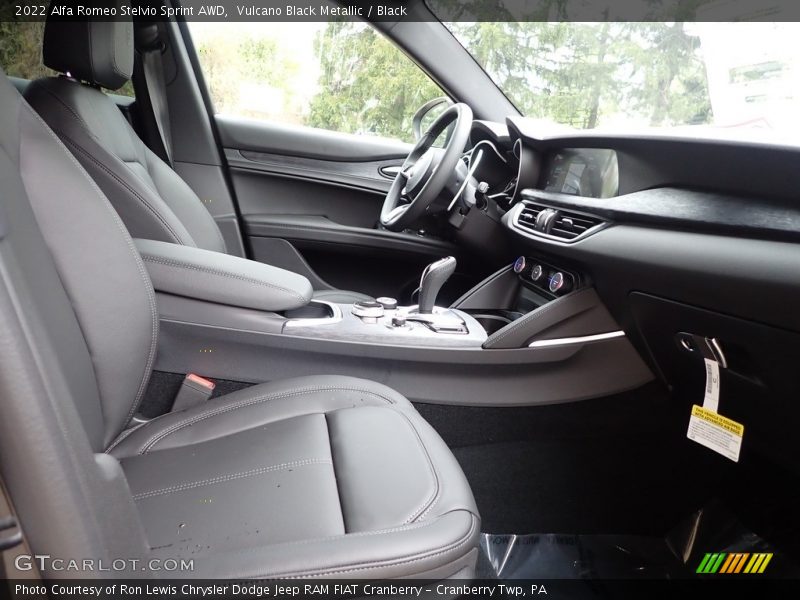 Front Seat of 2022 Stelvio Sprint AWD