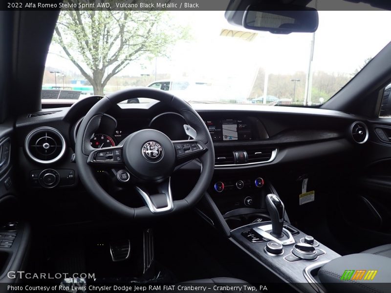 Dashboard of 2022 Stelvio Sprint AWD